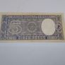 Central Bank of Chile : 1958/59 , 5 Pesos Banknote Image 2