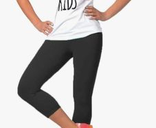 Brand new H&M black Leggings Womens 3/4 Length size M UK12 EU40 Postage included