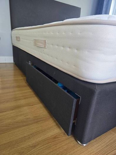 Divan King bed & Respa Pocket 1200 mattress
