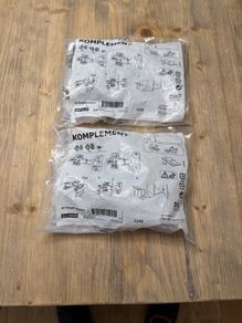 2 Packs Ikea Komplement Hinges