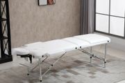 Foldable Massage Table 3-Zone Aluminium Portable