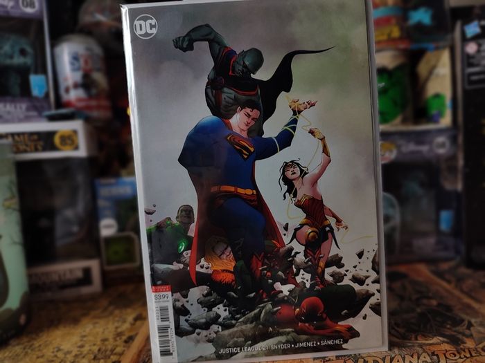 Justice League ! Issue #21 ! Jae Lee Variant Cover ! 1st Full App of the World Forger ! 2019 ! by DC Comics !