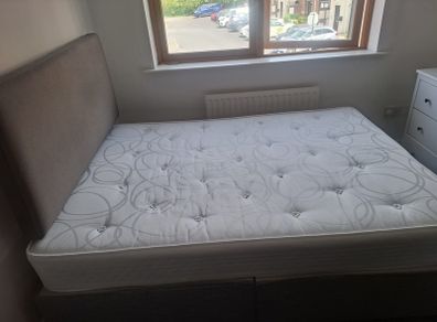 standard double bed
