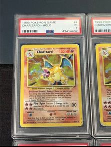 Charizard Graded - PSA 1