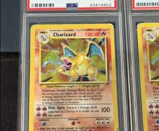Pokemon - Charizard Graded - PSA 1
