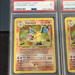 Charizard Graded - PSA 1