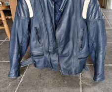 leather bike jacket