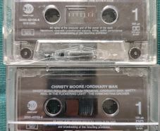 2 x Christy Moore Cassette Tapes - Unfinished Revolution & Ordinary Man NO COVERS VG+