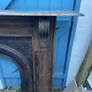 Victorian cast iron fireplace & wooden surround Image 3