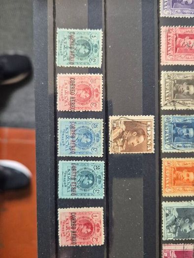 Spanish Stamp collection, 1907 to 1920. Spain lot.
