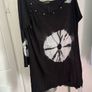 El Zingaro Italiano long line black fancy tunic size L UK14/16 EU42/44 Postage included Image 2