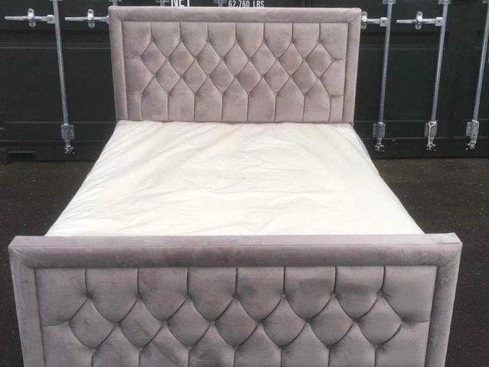 Brand New Double Monaco Bed frame and Mattress included