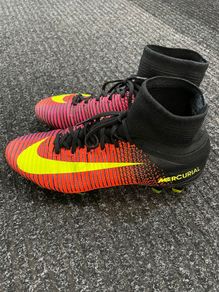 Nike Mercurial Superfly V Fg Total Crimson Uk7 Used Soccer Football Boots