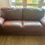 Brown Leather High-Quality Sofa for Sale Image 5
