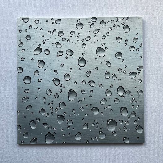 Original oil painting on canvas board