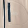 fleecy jacket unisex, beige color, size S but will fit for M Image 2