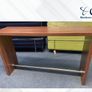 5 X Walnut 1.8M Wide Canteen High Tables Image 2