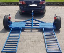 Heavy Duty Car Transporter Dolly & Bin Trailer