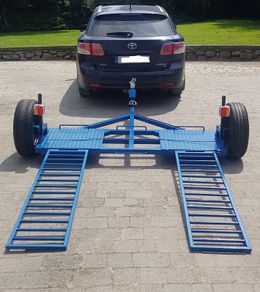 Heavy Duty Car Transporter Dolly & Bin Trailer