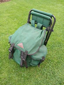 back pack stool.