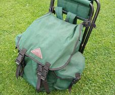back pack stool.