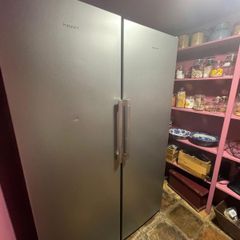 Hotpoint tall larder fridge and tall freezee