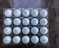 Titleist ProV1 golf balls (20) in excellent condition.
