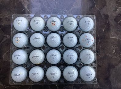 Titleist ProV1 golf balls (20) in excellent condition.