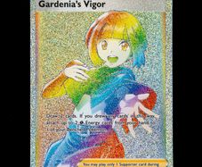 Gardenia's Vigor 202/189 Rainbow Secret Hyper Holo Rare SWSH Astral Radiance Pokemon Card