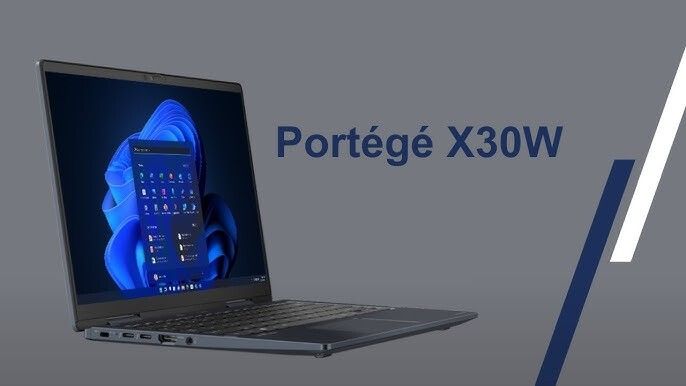 Dynabook (Toshiba) Portege X30W  (2 IN 1) 11th Gen Core i5-1135 -16gb -240GB -Touchscreen