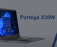 Dynabook (Toshiba) Portege X30W  (2 IN 1) 11th Gen Core i5-1135 -16gb -240GB -Touchscreen