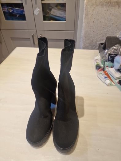 Black Zara Boots , brand new never worn