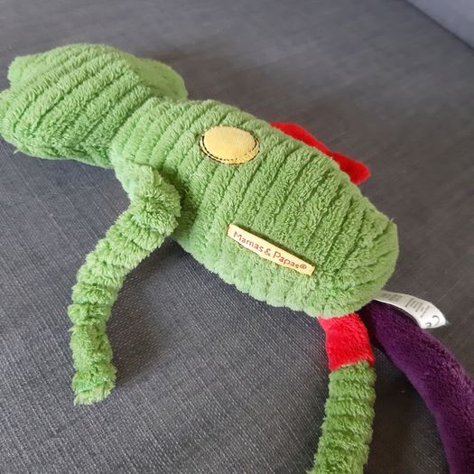 Mamas and Papas frog rattle