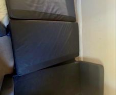 IKEA Charcoal Grey 2.    Seater Sofa Bed Bed