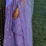 Lilac Georgette Lehenga Choli With Embroidery & Sequence Work (Size: XS-S) Image 3