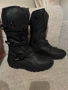 DXR Kruger Evo motorcycle boots size 9