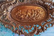 Antique wall plaque