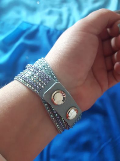Genuine Swarovski slake bracelet