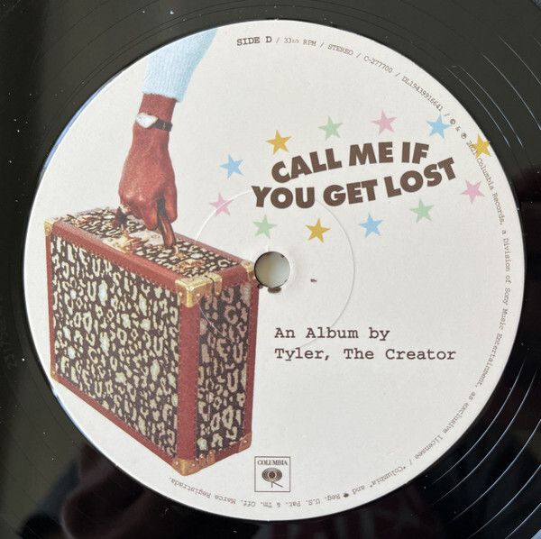 Tyler, The Creator  Call Me If You Get Lost X2LPS