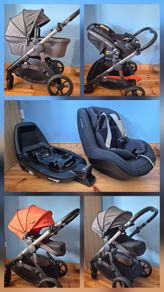 I-Candy Travel System and Maxi Cosi Car Seats