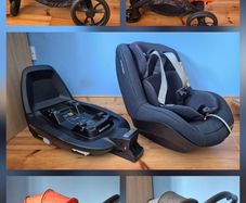 I-Candy Travel System and Maxi Cosi Car Seats