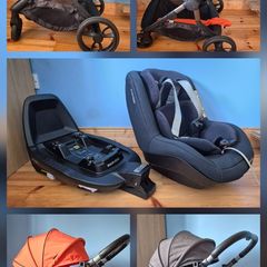 I-Candy Travel System and Maxi Cosi Car Seats