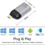 USB-C Compact External Gigabit (1000Mbps) Ethernet/Network Card Adapter Gold-Plated/Aluminum-Alloy Adapter (Brand New/Warranty) Image 7