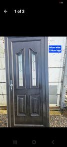 pvc double glazed door