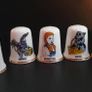 Collection of Wizard of Oz Bone China Thimbles Image 2