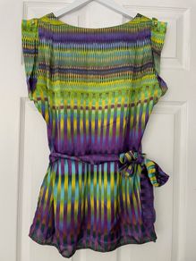 Colourful Top - Butterfly by Matthew Williamson    Size 12
