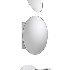 New stainless steel Bathroom cabinet mirror with shelves