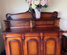 French Mahogany Chiffonier Sideboard