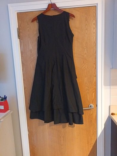 Julie Guerlande Black  Sleevless  Dress.   S.12 .