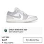 Jordan 1 Low Premium Elephant Grey White Image 4